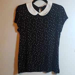 Ardene ditzy stars dream on collar tee